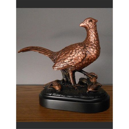 MARIAN IMPORTS Marian Imports M1010 Pheasant Bronze Plated Resin Sculpture M1010